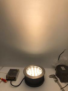24W LED lumière souterraine de jardin blanc chaud étanche IP67 éclairage de tache de chemin de jardin enterré extérieur lampe enterrée encastrée - Product Image 4
