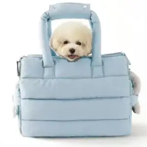 Luxury Multi-function Custom Color Logo Puppy Carrier Bag Soft Pet Carrier Dog Cat Pet Travel Bag For Outdoor