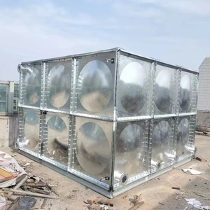 Réservoir d'eau en acier galvanisé à chaud, panneaux sectionnels pressés, capacité de 20 000 à 100 000 <span class=keywords><strong>litres</strong></span> - Product Image 5