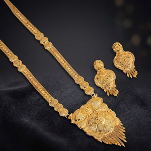 Wholesale Fashion 14K 18K 24K Gold Plated Jewelry, <b>Long</b> Forming <b>Necklaces</b>, Traditional Design Jewelry, Brass Gold Filled Jewelry - Product Image 4