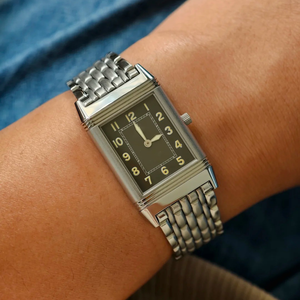 <span class=keywords><strong>Orologio</strong></span> <span class=keywords><strong>da</strong></span> <span class=keywords><strong>Polso</strong></span> <span class=keywords><strong>da</strong></span> Uomo di Lusso Reversibile Rettangolare <span class=keywords><strong>al</strong></span> Quarzo con Bracciale in Acciaio Inossidabile, Quadrante Luminoso, Stile Vintage Elegante - Product Image 5