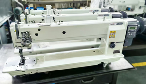 Machine à coudre industrielle à double aiguille Golden Choice GC82420-D4-HL18 HL25 HL30 HL40 pour tissus épais - Product Image 3