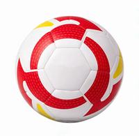 Ballon de football professionnel taille 5, conception personnalisée, haute élasticité, chambre à air hermétique, rebond stable, pour compétition et entraînement adulte
