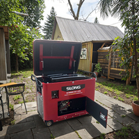 Einphasiger 50Hz 10kW Benzin-Inverter-Generator Luftgekühlt 4-Takt