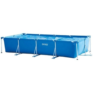 <span class=keywords><strong>INTEX</strong></span> 28273 <span class=keywords><strong>Piscine</strong></span> <span class=keywords><strong>hors</strong></span> <span class=keywords><strong>sol</strong></span> à cadre <span class=keywords><strong>rectangulaire</strong></span> 4.5m X 2.2m X 84cm <span class=keywords><strong>Piscine</strong></span> extérieure familiale en PVC - Product Image 1