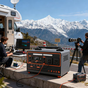 สถานีไฟฟ้าพกพาลิเธียมเทอร์นารี คลื่นไซน์บริสุทธิ์และคลื่นไซน์ปรับแต่ง  จ่ายไฟ AC 220V 65W ช่องเสียบ Type-C  รับพลังงานแสงอาทิตย์ 200W  ใช้งานได้มากกว่า 2500 รอบการใช้งาน - Product Image 5