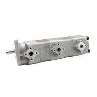Zhengquan HGP-222A-F2/2/2R pompe à engrenages Triple pompe à huile haute pression hydraulique équipement mécanique pompe de surpression à haute efficacité