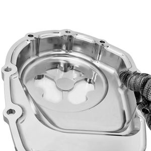 Cache-culbuteurs chromé <span class=keywords><strong>M8</strong></span> Clarity pour moto Softail Low Rider <span class=keywords><strong>Street</strong></span> <span class=keywords><strong>Bob</strong></span> Heritage Road King <span class=keywords><strong>Street</strong></span> Glide 2017 et plus - Product Image 4