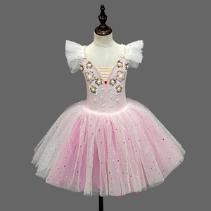 Profesional elegante tamaño personalizado niños niñas mujeres adultos Ballet rendimiento desgaste disfraces largo romántico tutú - Product Image 2