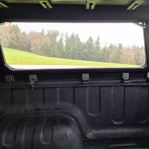 Toit rigide en alliage d'aluminium de qualité professionnelle avec lumières LED étanches, auvent de camionnette pour usage commercial et camping - Product Image 4