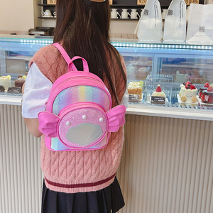 Sac à dos princesse rose élégant pour filles, sac à dos durable pour enfants, sac d'école imperméable pour la maternelle, l'école primaire et l'école quotidienne - Product Image 5