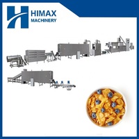 Machine de fabrication de céréales croustillantes pour petit-déjeuner, ligne de traitement, machine d'extrusion sèche-aliments