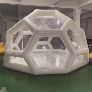 Football structurel étanche à l'air Transparent dôme tente PVC bulle maison avec pompe à air - Product Image 3