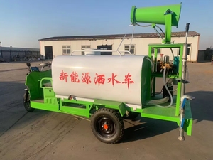 Minicarro <span class=keywords><strong>de</strong></span> riego 4x2 con tanque <span class=keywords><strong>de</strong></span> agua, cañón <span class=keywords><strong>de</strong></span> niebla y bomba eléctrica dual multifuncional para carretera - Product Image 1