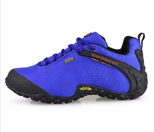 Zapatos Deportivos de Trekking para Hombre, Zapatillas de Senderismo de Corte Bajo, Transpirables, con Plantilla de PU, Impermeables, con Protección UV y Absorción de Impactos - Product Image 4