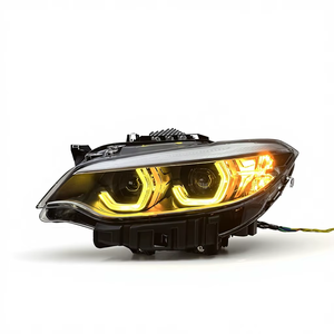 SJC Dual Color Headlight for BMW 2 Series M2 F87 F22 CSL 2014-2017 Headlights Daytime <strong>Running</strong> <strong>Light</strong> Yellow and White DRL - Product Image 4