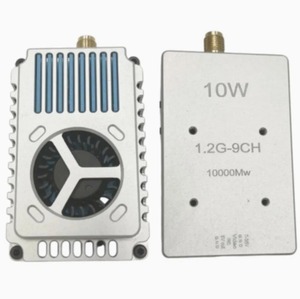 Transmisor de Video FPV para UAV Industrial de Largo Alcance, 1.2GHz, 10000mW VTX, 10W, 9CH, IRC Tramp, Ventilador de Doble Refrigeración, 7-36V, MMCX - Product Image 6