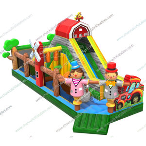 บ้านเป่าลมเล่นในฟาร์มแบบเป่าลมบ้านผีสิงบ้านเป่าลมได้ - Product Image 1