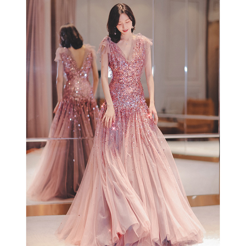 Elegant - Engagement Party Dresses for the Bride - Off-Shoulder &  Floor-Length
