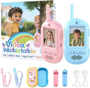 วิทยุสื่อสารแบบวิดีโอ 2 ชิ้น สำหรับเด็ก ของเล่นแคมป์ปิ้ง อุปกรณ์สายลับ เกมกลางแจ้งสำหรับครอบครัว เล่นซ่อนหา - Product Image 6