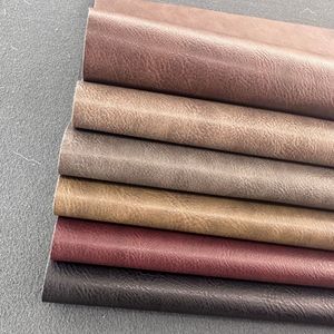 Cuir PU Zhenghe 0,9 mm 1,37x0,91 m bicolore texturé rugueux pour chaussures, sacs et meubles - Product Image 3