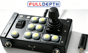 FD-HC-R1W1814ตัวควบคุมแบบมือถือไร้สายรีโมทคอนโทรลกันน้ำรองรับ ArduSub ระบบควบคุมหุ่นยนต์ใต้น้ำ - Product Image 5