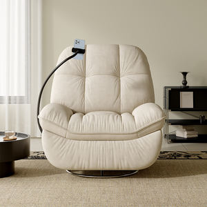 Poltrona Reclinabile Girevole Elettrica Multifunzione da Salotto con Massaggio e Funzione Dondolo, Comoda e di Alta Qualità all'Ingrosso - Product Image 4