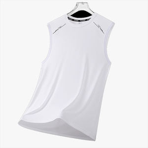 Nuevo Chaleco Deportivo de Verano 2026 para Hombre, Chaleco de Running de Seda Helada de Secado Rápido, Camiseta sin Mangas Profesional para Maratón - Product Image 3