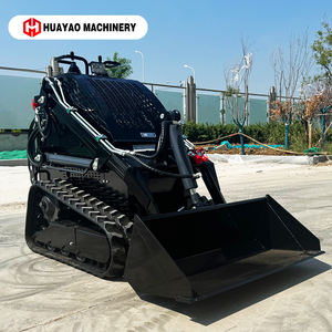 Pengiriman Cepat Mini Skid Steer <span class=keywords><strong>Loader</strong></span> Beroda Karet Diesel untuk Pertambangan & Konstruksi & Lanskap - Product Image 2