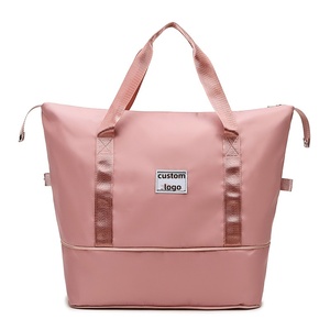 Bolsas <span class=keywords><strong>de</strong></span> Viaje Plegables y Expandibles <span class=keywords><strong>de</strong></span> 42*21*43cm, Novedad 2026, Color Rosa Personalizado, Bolsas <span class=keywords><strong>de</strong></span> Viaje Jack and Jill - Product Image 2