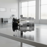 Nouveau compresseur de climatisation de marque ZH pour Daewoo/Doosan 24V, garantie 12 mois, modèle V5 APL.HY.18, pièce de rechange