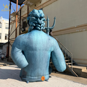 Mascotte gonflable géante Poseidon accrocheuse - Décoration de dieu grec pour l'entrée du centre commercial/attraction d'événement - Product Image 5