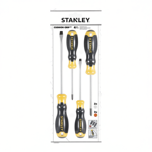 Juego de Destornilladores Stanley con Mango Antideslizante, 4 Piezas, Punta Magnética, Mango de Fácil Agarre - Product Image 2