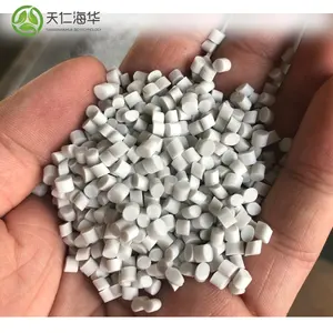 Eco-friendly Compostable Raw Materials Biodegradable Plastic PBAT Blended PLA Resin Granulate