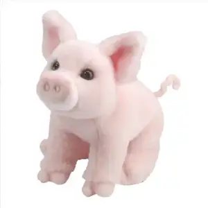 热卖不同尺寸软猪毛绒枕头儿童礼物女朋友舒适猪毛绒玩具