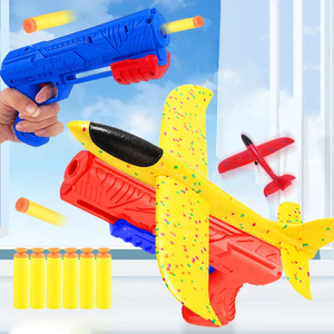 Pistolet lanceur de drones en mousse Huyo pour enfants, jouet de parc extérieur avec jeu interactif parent-enfant, jouets d'avion à éjection en mousse (OEM) - Product Image 4