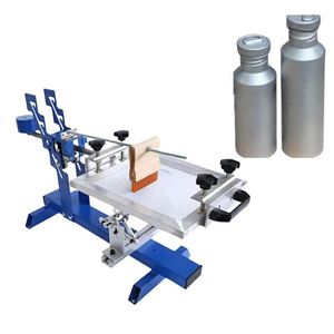 Máquina de Serigrafía Manual para Botellas Redondas y Objetos Cilíndricos con Diseño Curvo, Impresión para Manualidades, Pequeños Lotes - Product Image 5