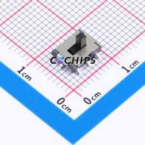 K3-2276S Slide Switch SMD Switch Double Pole Double Throw Rectangle Pin Header Gull Wing Type 7.6mm - Product Image 1