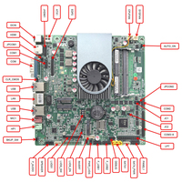 Promo Panas DDR4 Prosesor I5-7500 3.8GHz Core I5 H310 EDP Output Layar 4K pada 60Hz Kartu Jaringan RJ45 1000M mainboard dengan cpu