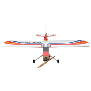 <span class=keywords><strong>Avion</strong></span> modèle RC à aile fixe Falcon Trainer rouge + blanc 20CC essence/électrique 73,2 pouces - Product Image 2