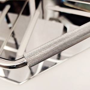 Panier de douche mural élégant à double niveau en acier inoxydable, panier d'angle pour salle de bain à 2 niveaux avec poignée antidérapante, écologique - Product Image 4