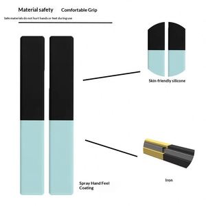Haltères en fonte bicolores portables BOGA BG-DB avec revêtement en caoutchouc/silicone, équipement d'entraînement musculaire unisexe pour usage domestique, fitness du corps entier - Product Image 2
