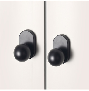 Modern Zinc Alloy Door Handles for Cabinets Wardrobes Drawers Bathroom Living Room Hotel Use-Durable Easy Installation - Product Image 5