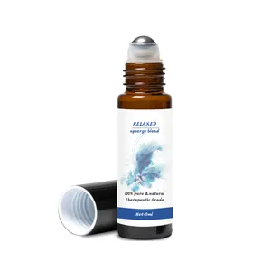 Difusor de aroma para relajación del sueño, aceite esencial relajante con botella de rodillo, novedad