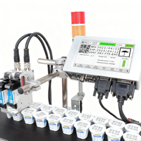 Imprimante jet d'encre thermique industrielle en ligne Docod TIJ T210E haute vitesse pour le codage de date et l'impression de codes-barres sur cartons