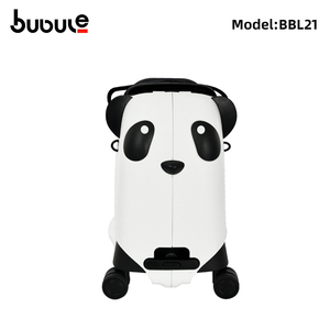 Maleta de dibujos animados de Panda de 21 pulgadas para niños, equipaje de paseo en carrito PP, precio de fábrica, equipaje lindo para niños - Product Image 5