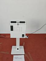 Housse et support pour imprimante HITI P525L pour protéger l'imprimante avec bac de récupération de papier intégré et plateau pour ordinateur