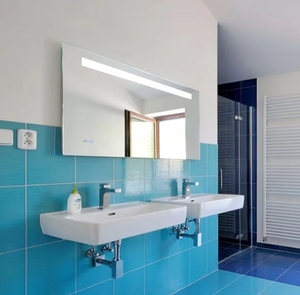 JinDong marchio di prima qualità in alluminio <span class=keywords><strong>moderno</strong></span> rivestito specchio di vetro 1-6mm di spessore per il <span class=keywords><strong>bagno</strong></span> di casa Hotel danza Studio decorazione della parete - Product Image 2