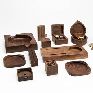 Adornos de Madera de Nogal Negro Ecológicos Grabados a Medida, Base con Patrón de Modelo, Marca <span class=keywords><strong>XNS</strong></span>, Modelo <span class=keywords><strong>XNS</strong></span>-2024122502 - Product Image 1