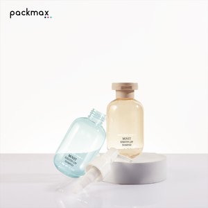 120ml Transparent PET Pump Bottle for <b>Sunscreen</b> Foundation Lotion - Plastic Makeup Remover Cleansing Oil Container - Product Image 5